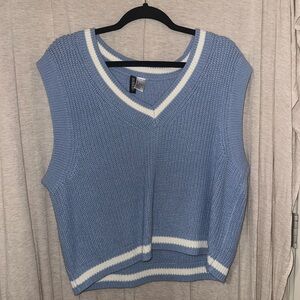 Blue Sweater vest